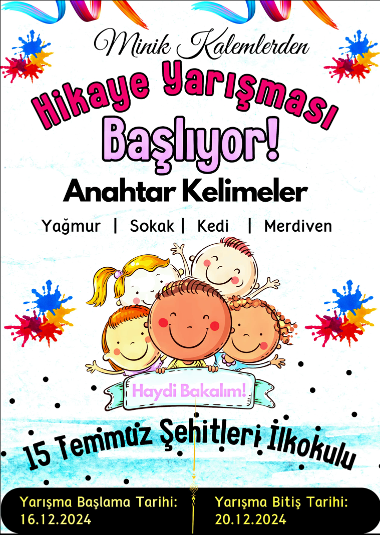 Minik Kalemlerden Hikaye Yarışması